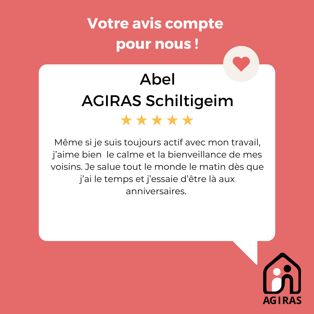 AGIRAS Avis client-Seniors