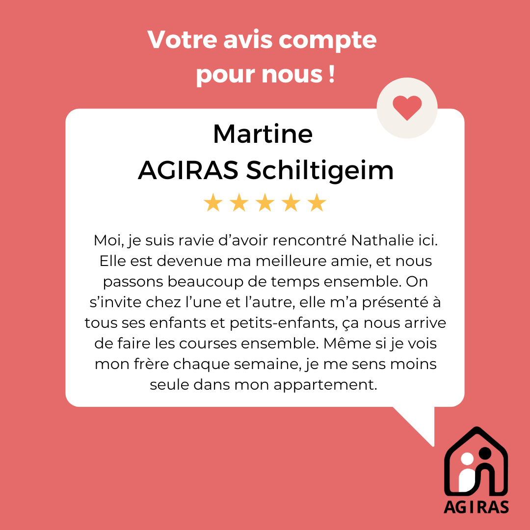 AGIRAS Avis client-Seniors
